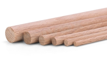 KAV60.636.5 Buchen- Rundstab 5mm 1m